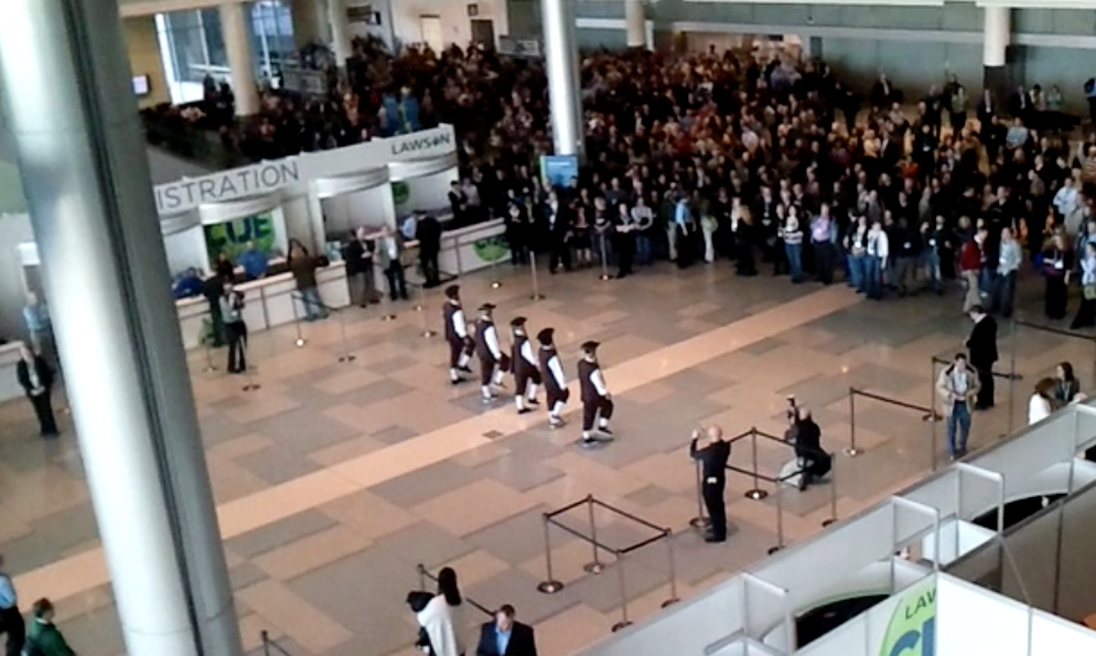 Floorlords performing for a Corporate Show: HP’s annual meeting