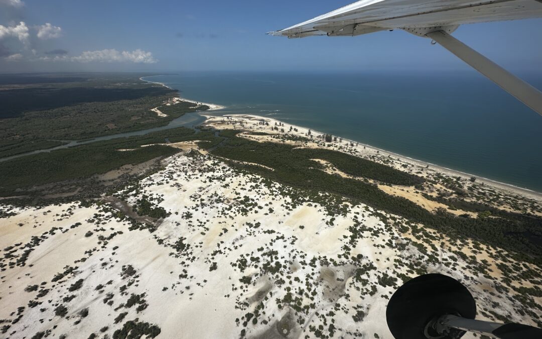 Small Plane over Madagascar